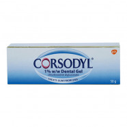 Купить Корсодил (Corsodyl) зубной гель 1% 50г в Самаре